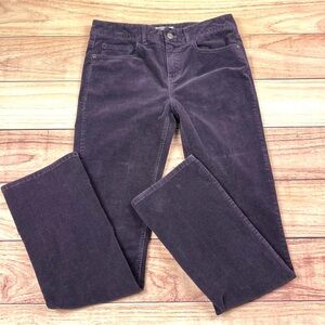 Mountain Khakis Purple Corduroy Pants Stretch Women’s 4R Classic Fit 30x30.5